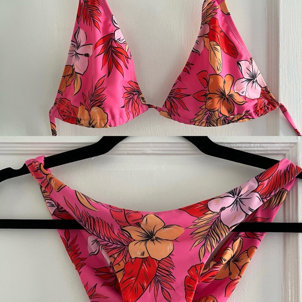 BRAND NEW Kulani Kinis Island Romance Bikini TOP & BOTTOM (sold out style)